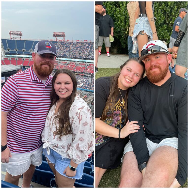 Two concerts in one weekend: George Strait in Nashville and Nickelback in Alpharetta!