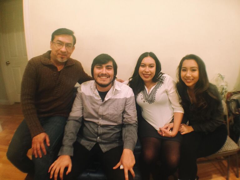 Luis's first holiday with Isabella's family