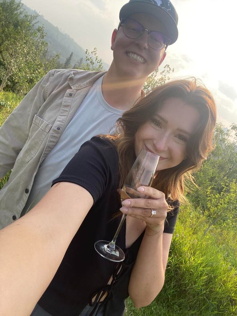 Brad proposes to Alex!