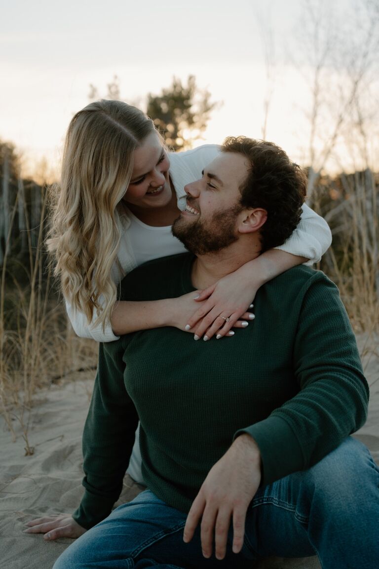 As we get ready for our wedding THIS YEAR, we celebrate so many new steps in our lives both individually and as a couple. Morgan graduated with her BSN on December 16th and started a new job on the Pediatric Neurology Unit at Children's Wisconsin on January 9th. Seth continues his grad school journey with graduation coming quickly in May of 2025. He keeps busy with his job as a PT tech at a rehab hospital close to Children's and helping his bestie Joan with yard work. We are both so stoked for August 31st!!!!