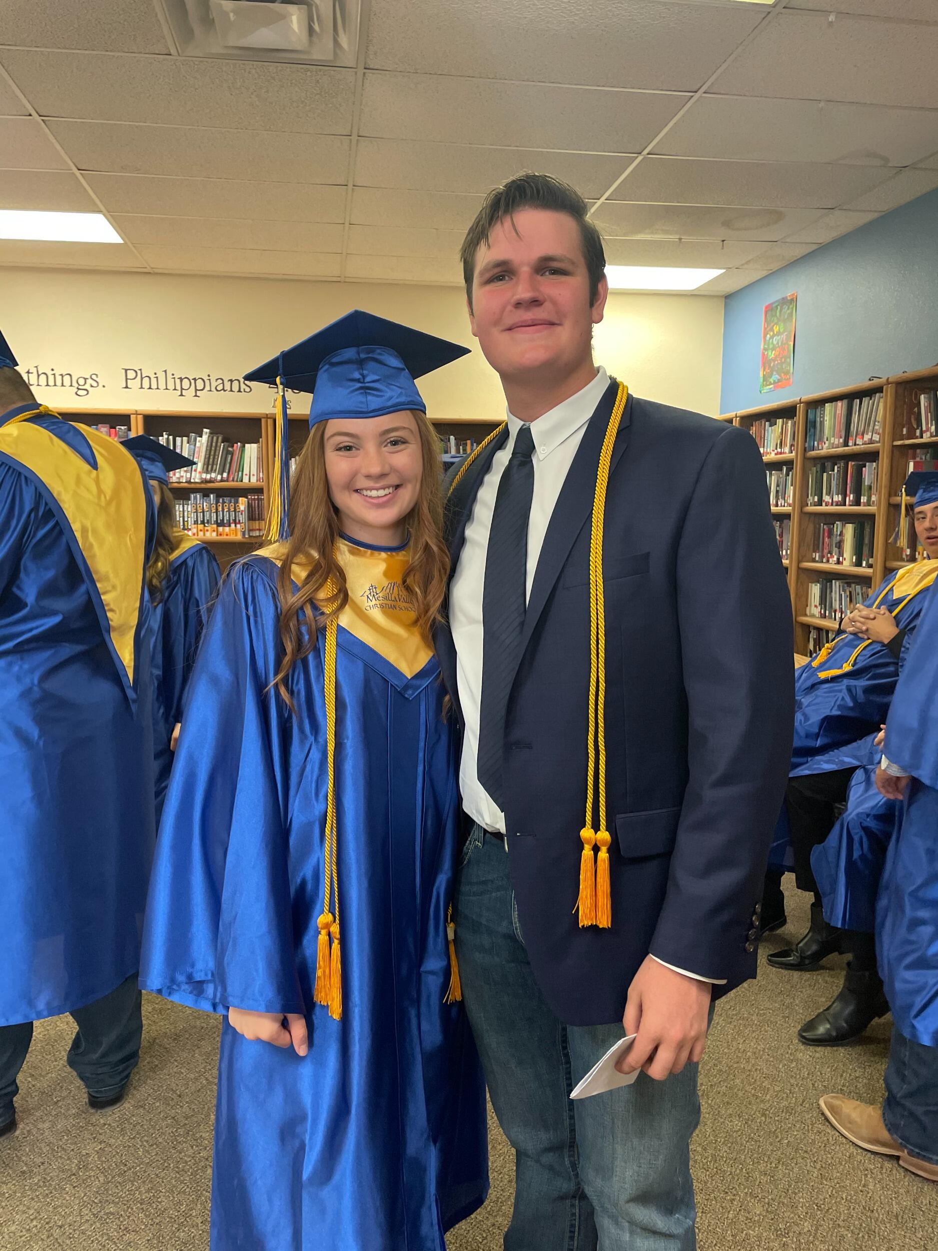 We graduated high school together after building a friendship on calculus competitions, lunch trips to panda express, country music, and 8-ball tournaments.