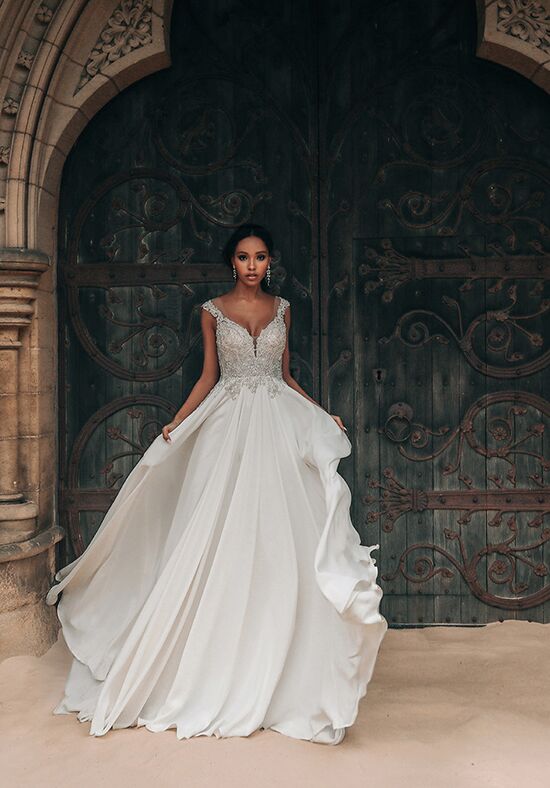 Princess jasmine inspired sales wedding dress