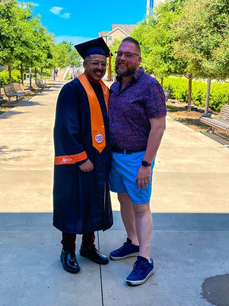 Daniel undergrad graduation!