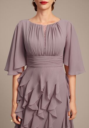 Celebrate this proud and beautiful milestone in the JJ's House Crisbell A-line Sequins Chiffon Mother of the Bride Dress! Designed with elegant details and a sophisticated silhouette, this gorgeous outfit ensures you look stunning and feel confident as you witness your child's unforgettable day.