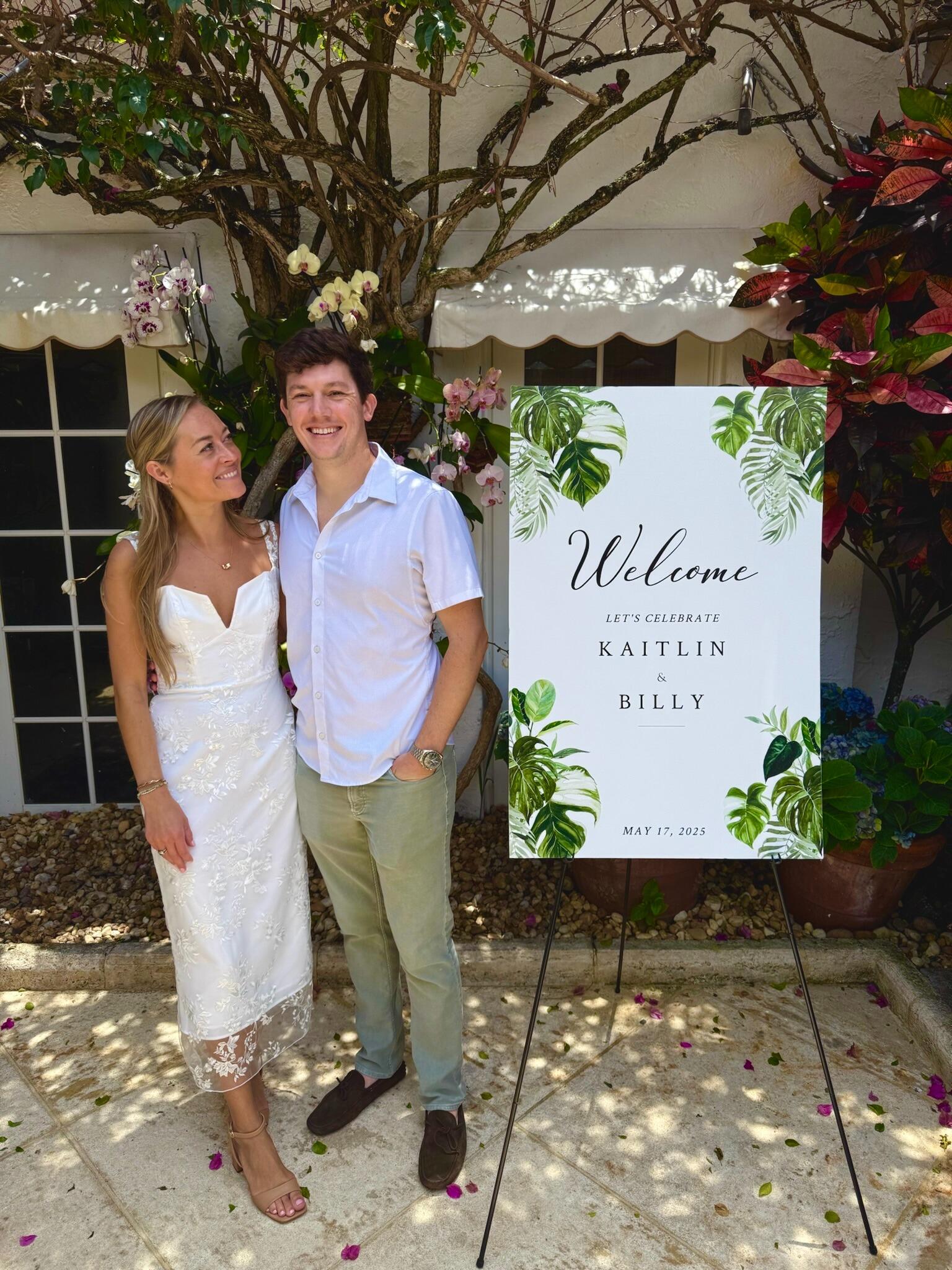 Engagement shower, Palm Beach