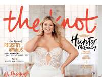 Hunter McGrady The Knot Fashion Issue Cover