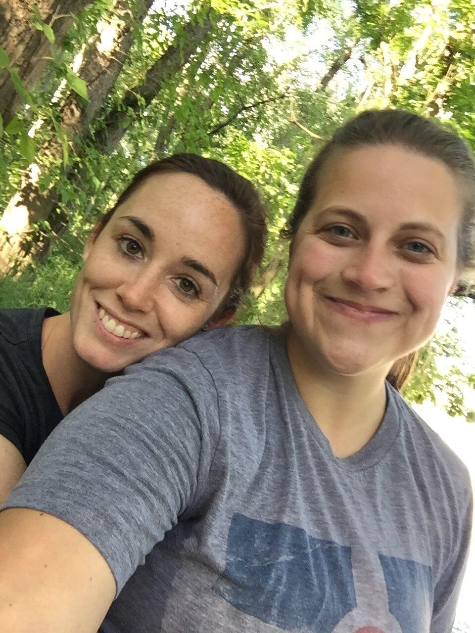 From our first hike at Eagle Creek. Little did we know that this would become one of our favorite shared hobbies.