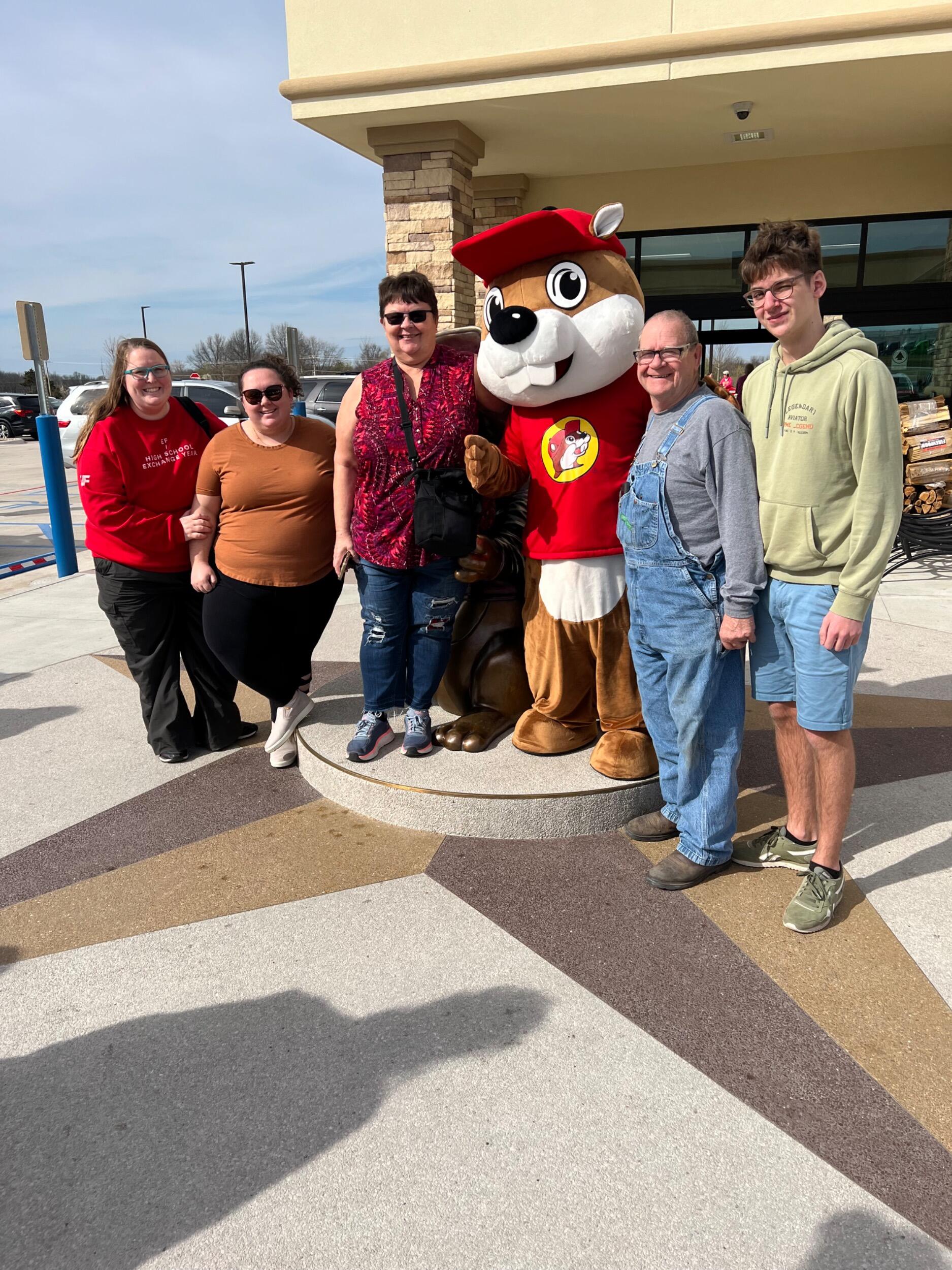 Alex’s first time at Buc-ee’s while in Missouri