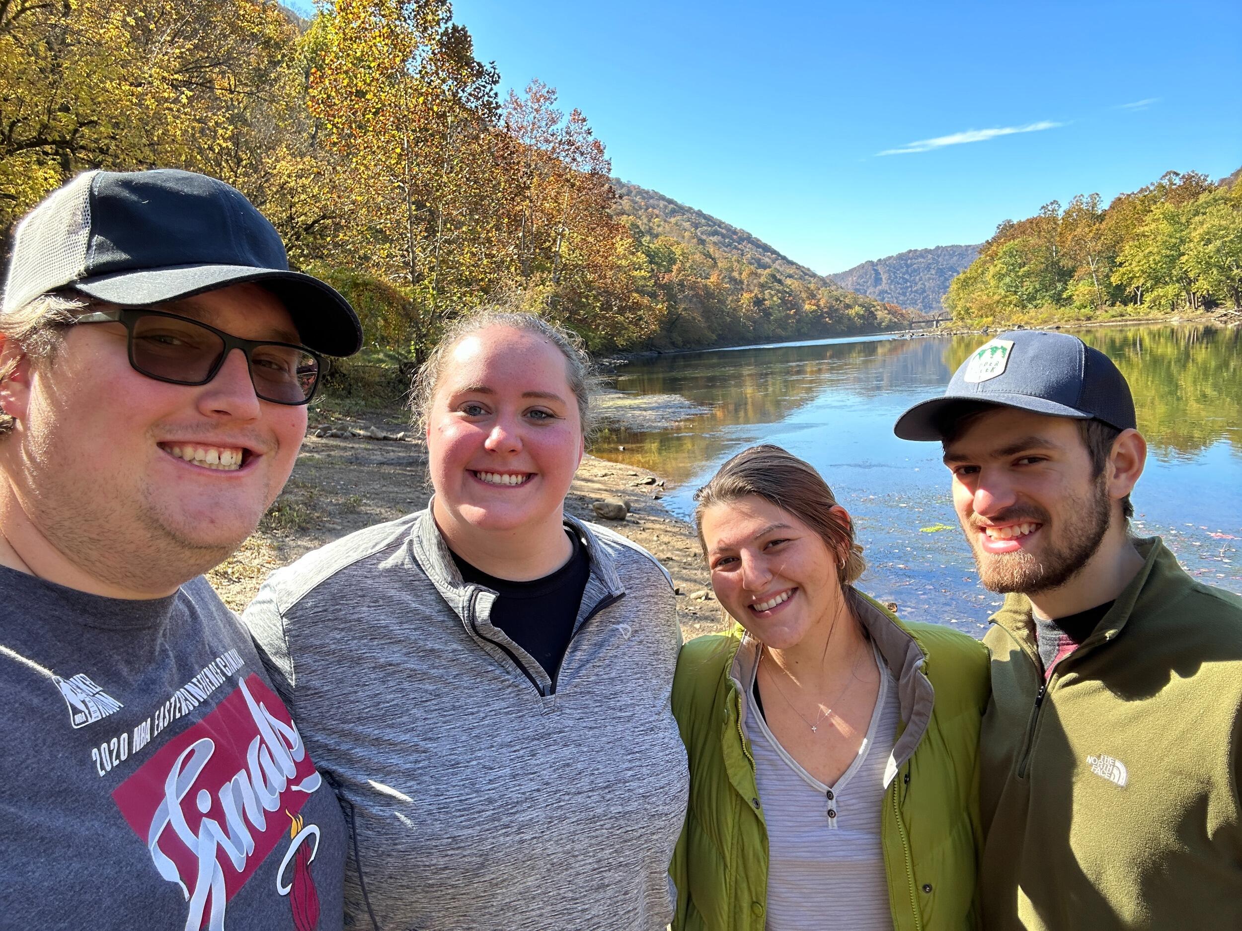 Brett & Sarah went on a camping trip with their best friends, Emma & Garrett. 