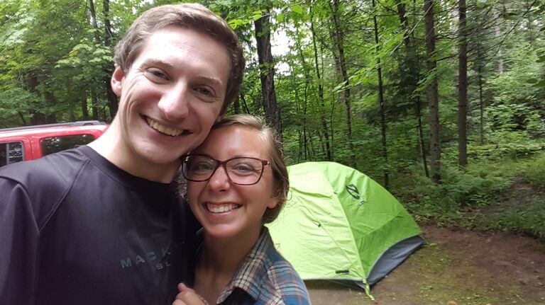 Teressa begins her internship at the Wildcat Sanctuary in Minnesota and kicks off Tera and Michael's tour of camping meet-ups and local bakery finds.
Pictured: Beaver Lake Campground in the middle of no where. 