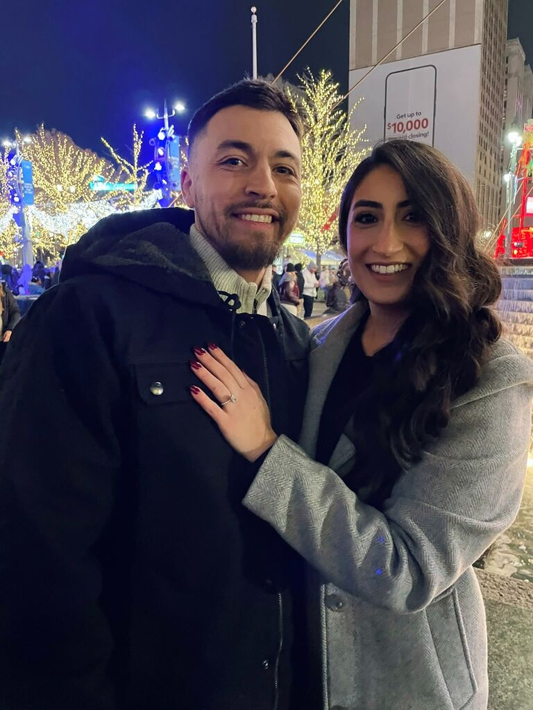 He put a ring on it!!! Levi and Kristy are engaged!