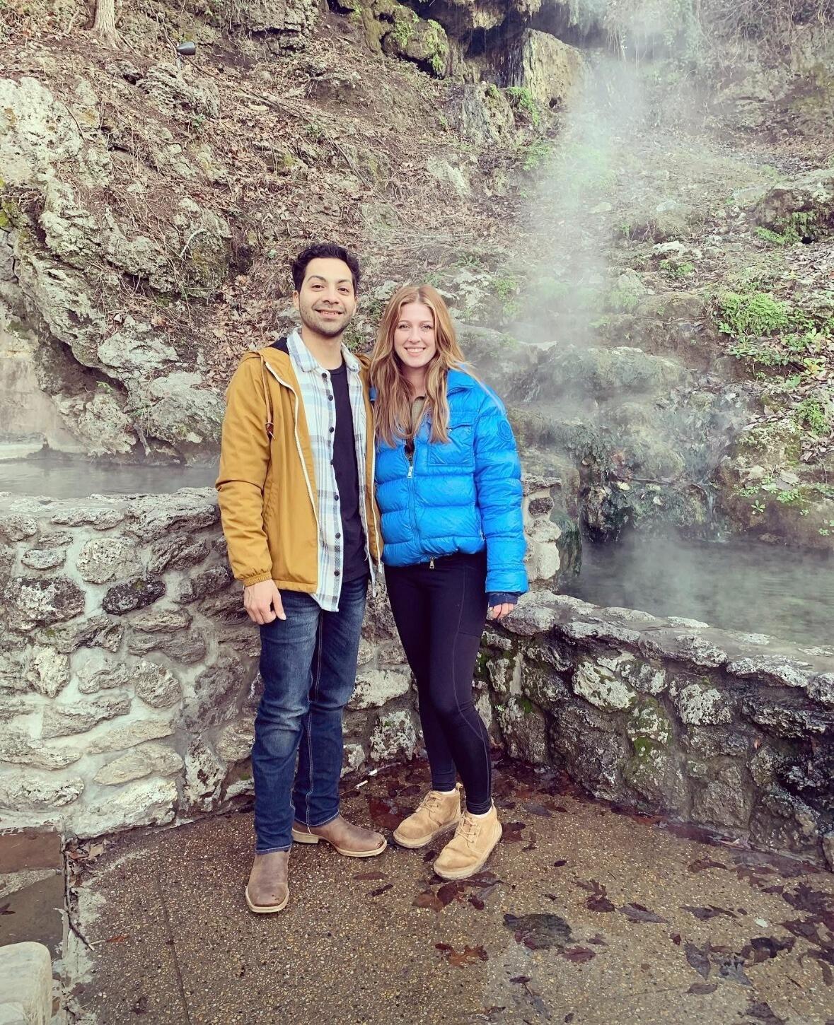 Our first time visiting Hot Springs together!