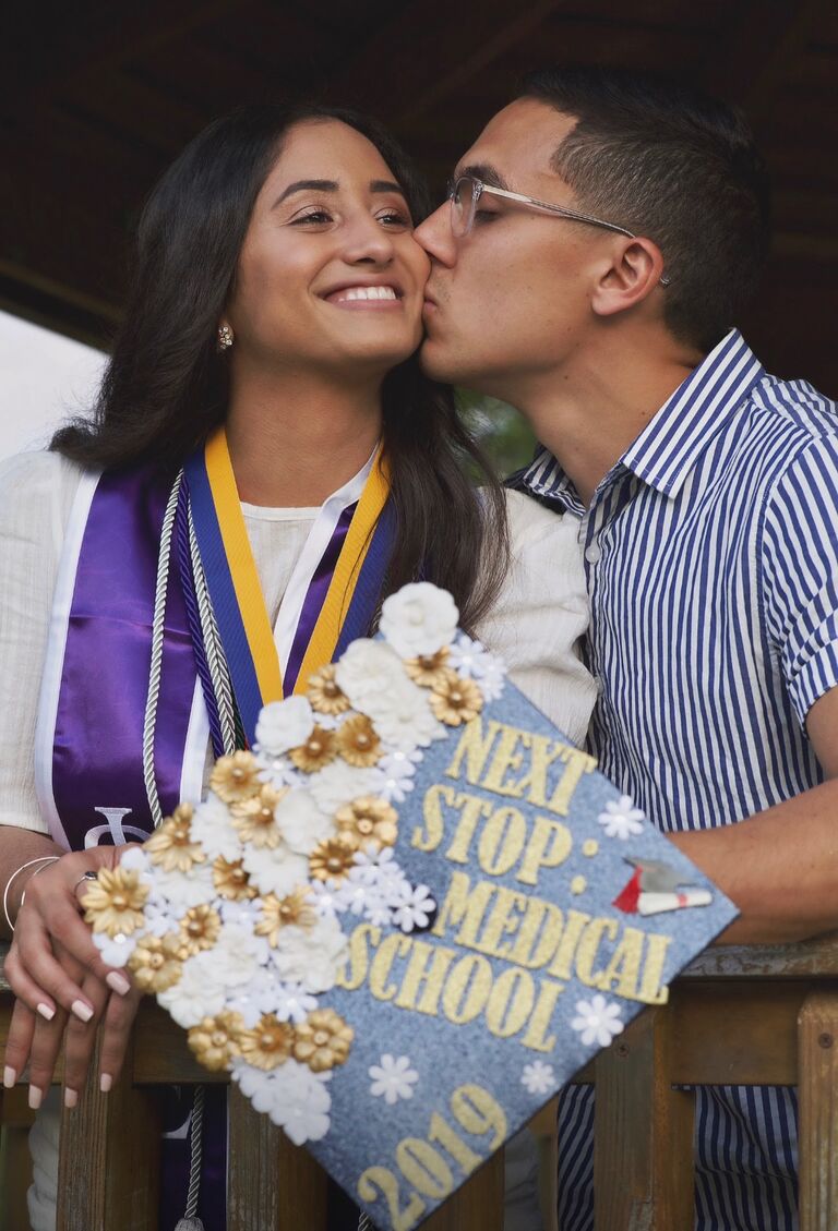 Claudia graduates from FIU with a degree in biological sciences with the hopes of becoming a physician.