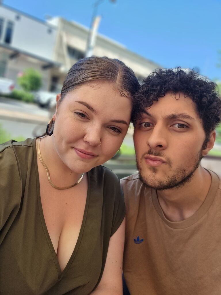 Our love story didn’t start with an initial spark but rather a slow burn to get to where we are today and we couldn’t be happier.