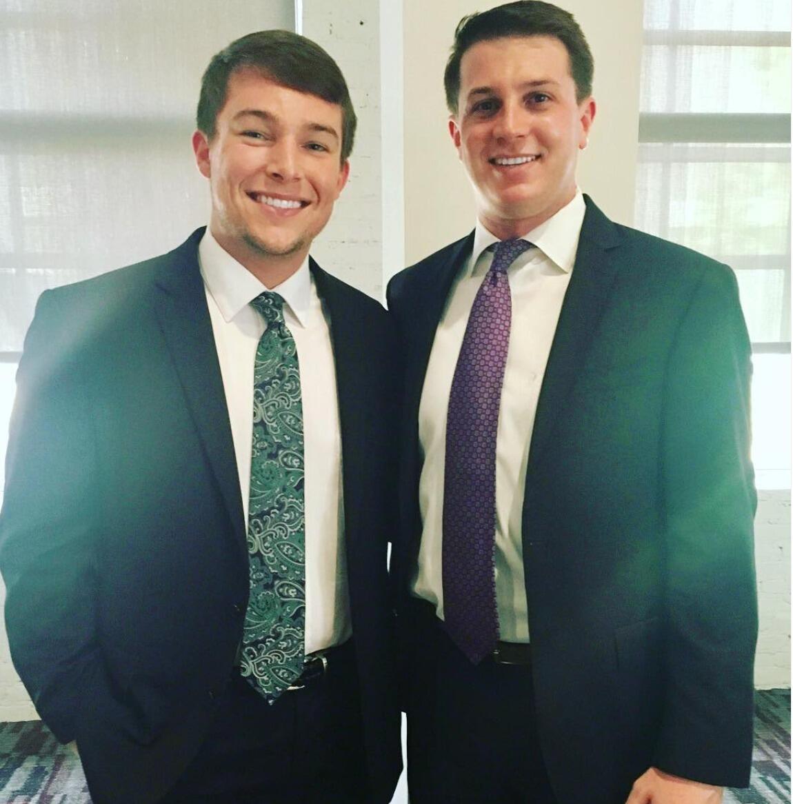 Their 1st wedding to attend together. Little did they know it would be the beginning of many more they would attend! 