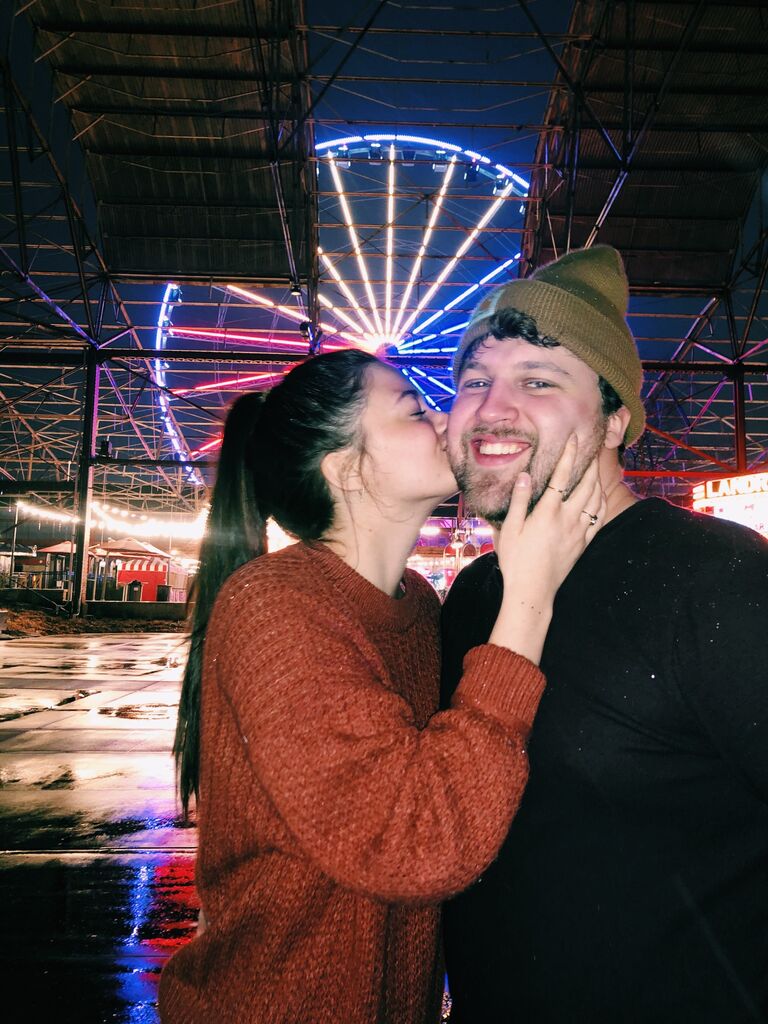 Aly's first time showing TJ around her old stomping grounds in STL