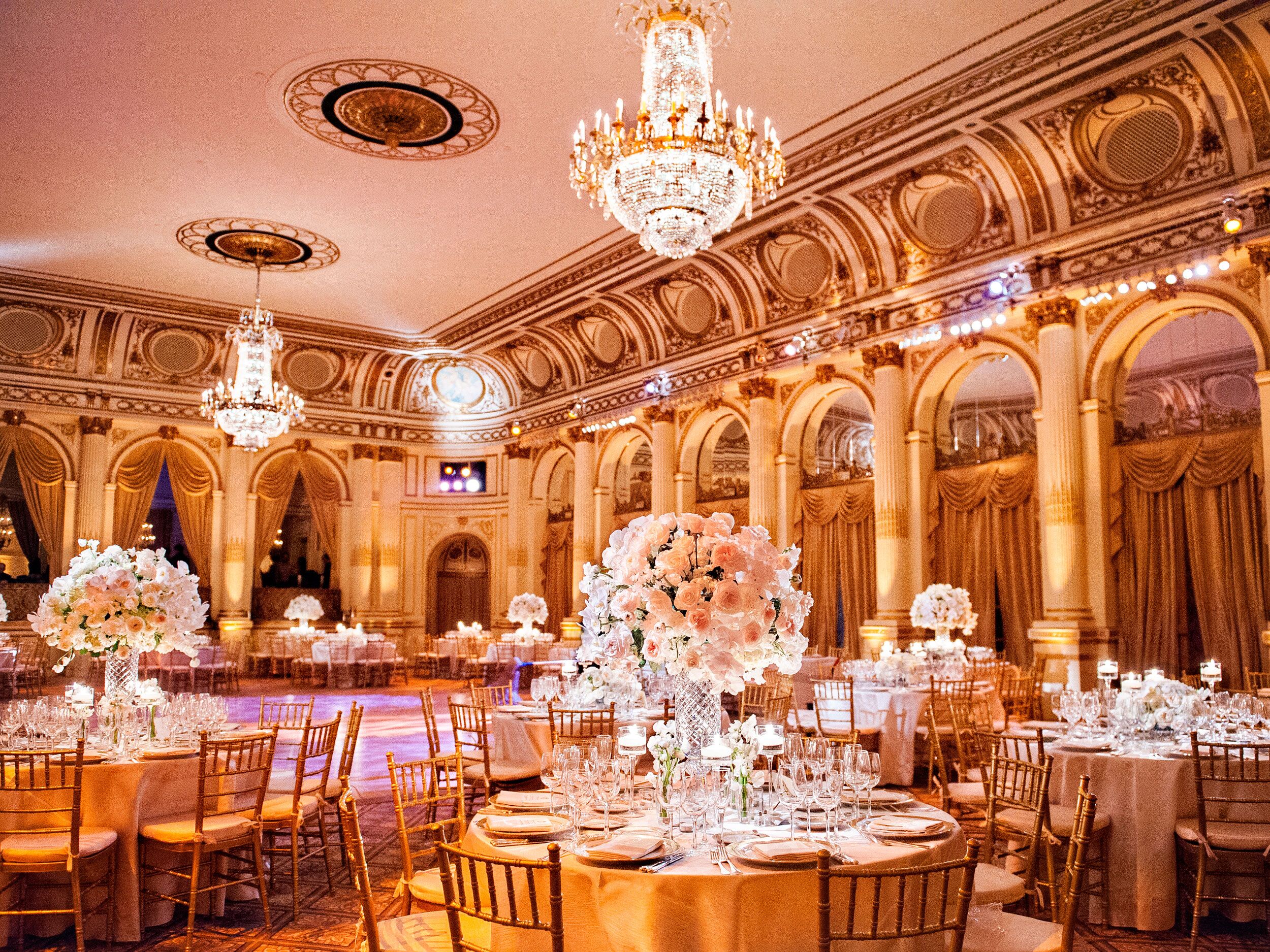plaza new york wedding reception
