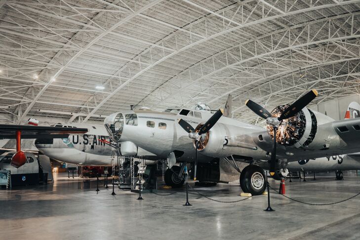 A Fall Military Wedding at the Strategic Air Command & Aerospace Museum ...