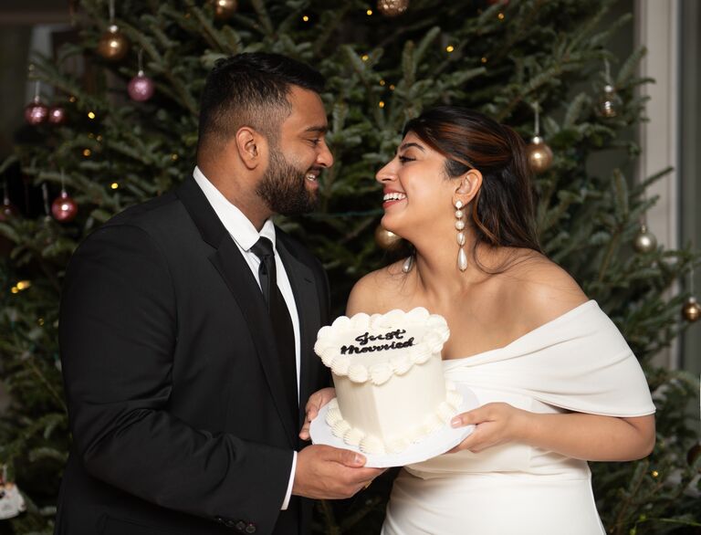 We had our Civil Ceremony on December 9, 2023 at Esha’s childhood home with our immediate family. 