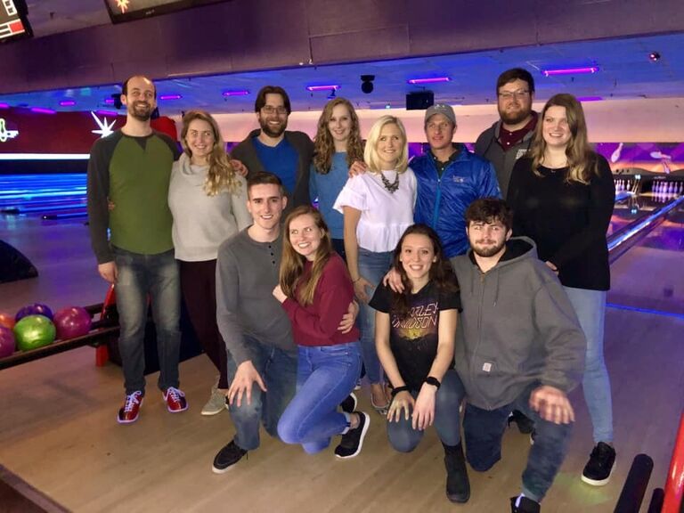 Bowling with friends!