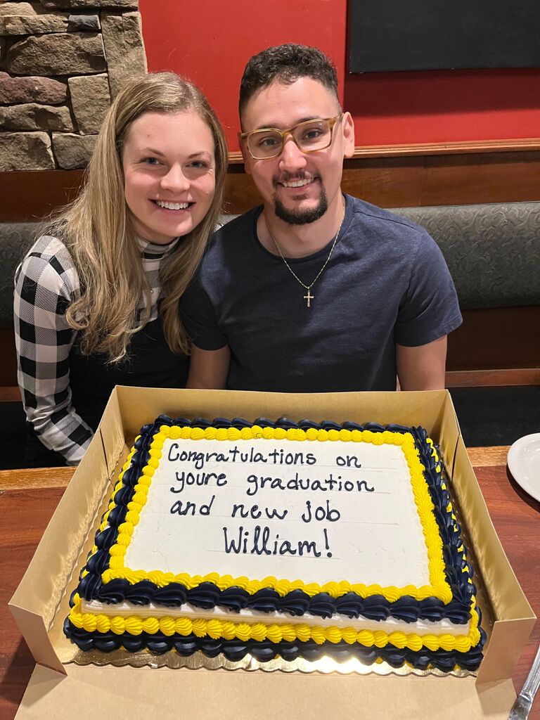 Celebrating Willβs graduation and acceptance into TFA π