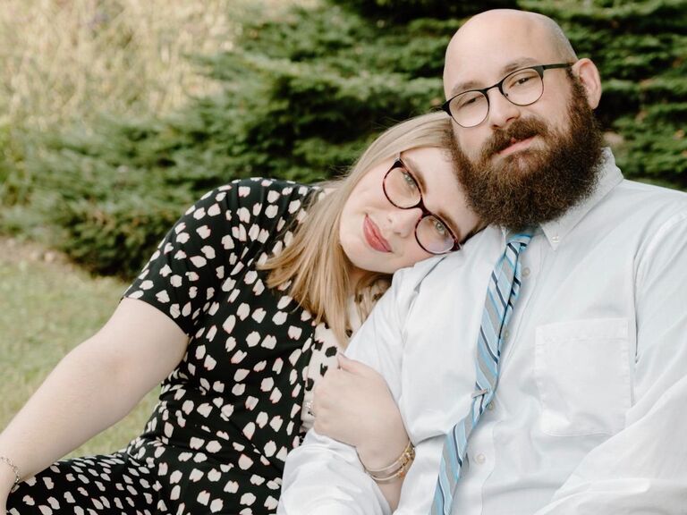 Julia and Michael's friend, Monica, wanted to gift them a short engagement shoot, thus their first round of engagement photos!