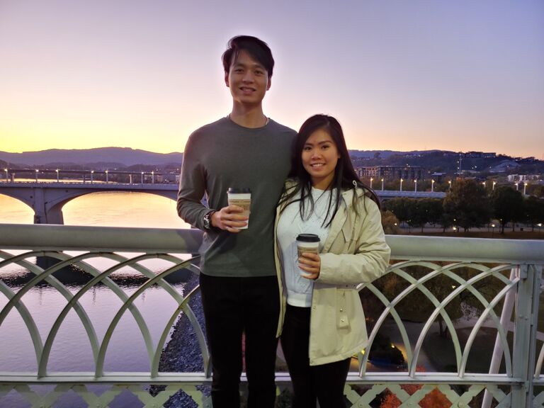 Our first road trip was to Chattanooga. We walked Walnut Bridge on our first night and this was when I KNEW that I wanted to spend the rest of my life with Mi. I actually proposed to Mi 3 years later right behind the bridge on the ground!