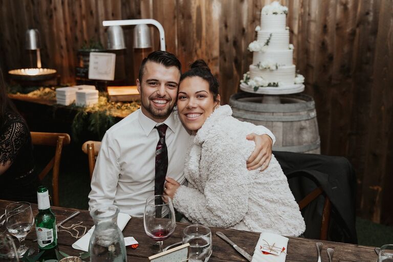 First wedding attended together.