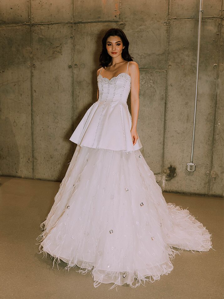 Andrew Kwon convertible wedding dress