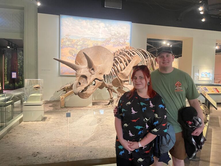 We also like dinosaurs (mostly Katherine,haha) Natural History Museum.Chicago,Il
