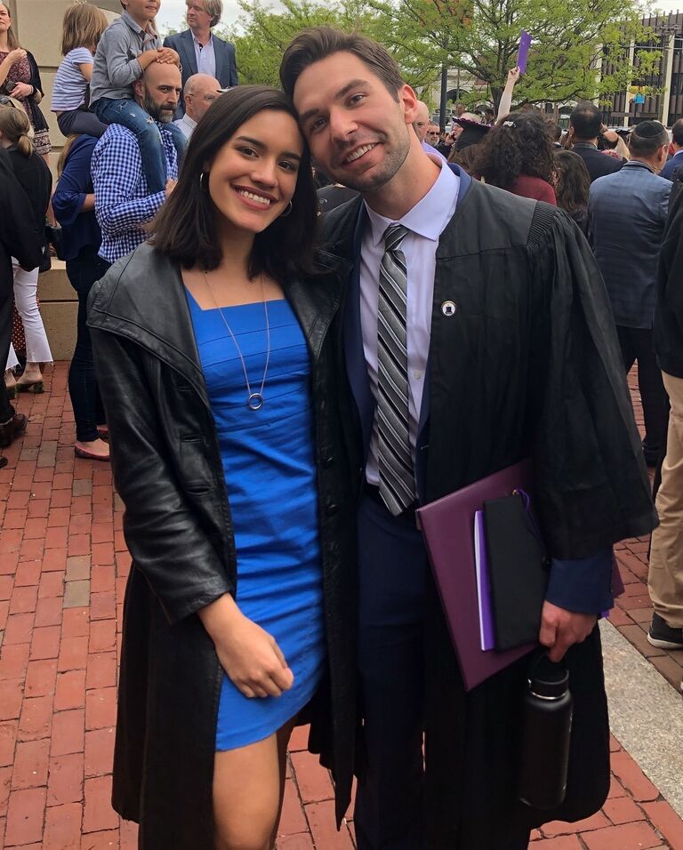 Evan's graduation