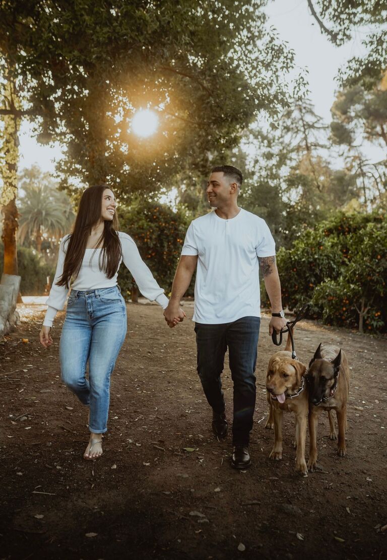 They had been living together for 2 years at this point and as each year passed, their love continued to grow.