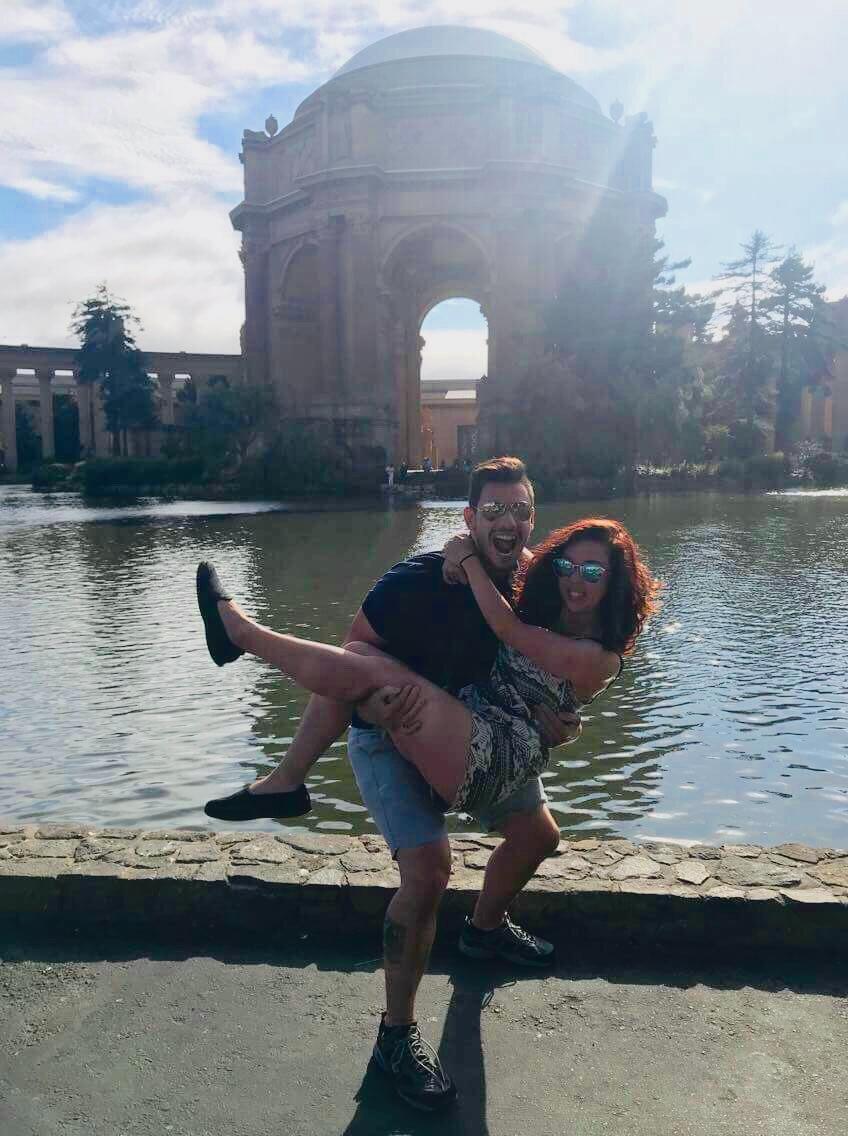 Tori took Anesty to the West Coast Best Coast (Vancity, Seattle, Portland, San Fran, and LA) and this epic pose was born