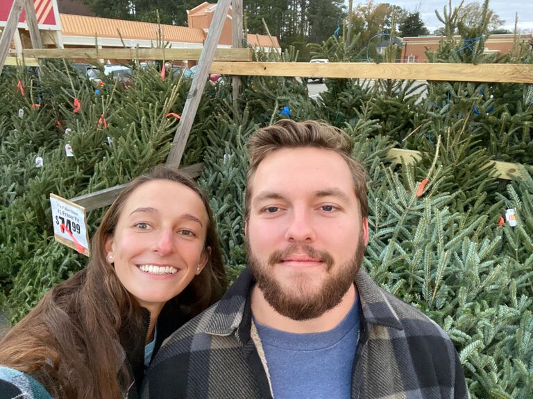 Found the perfect Christmas tree before Thanksgiving!