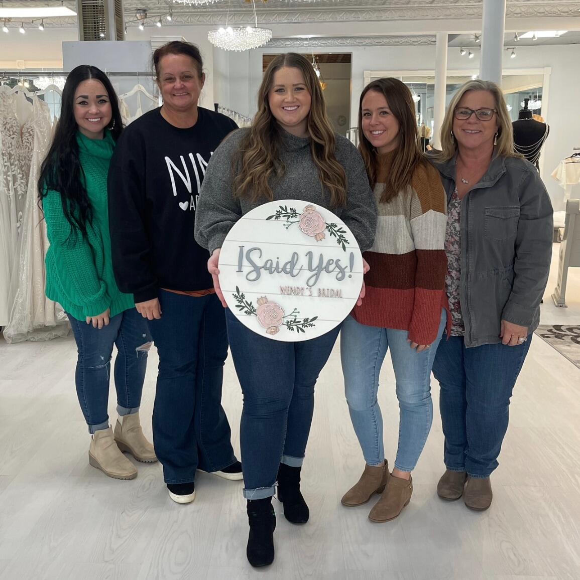 The day I found my dream dress... thankful for these ladies!