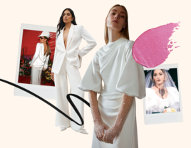 wedding dress trends over the decades