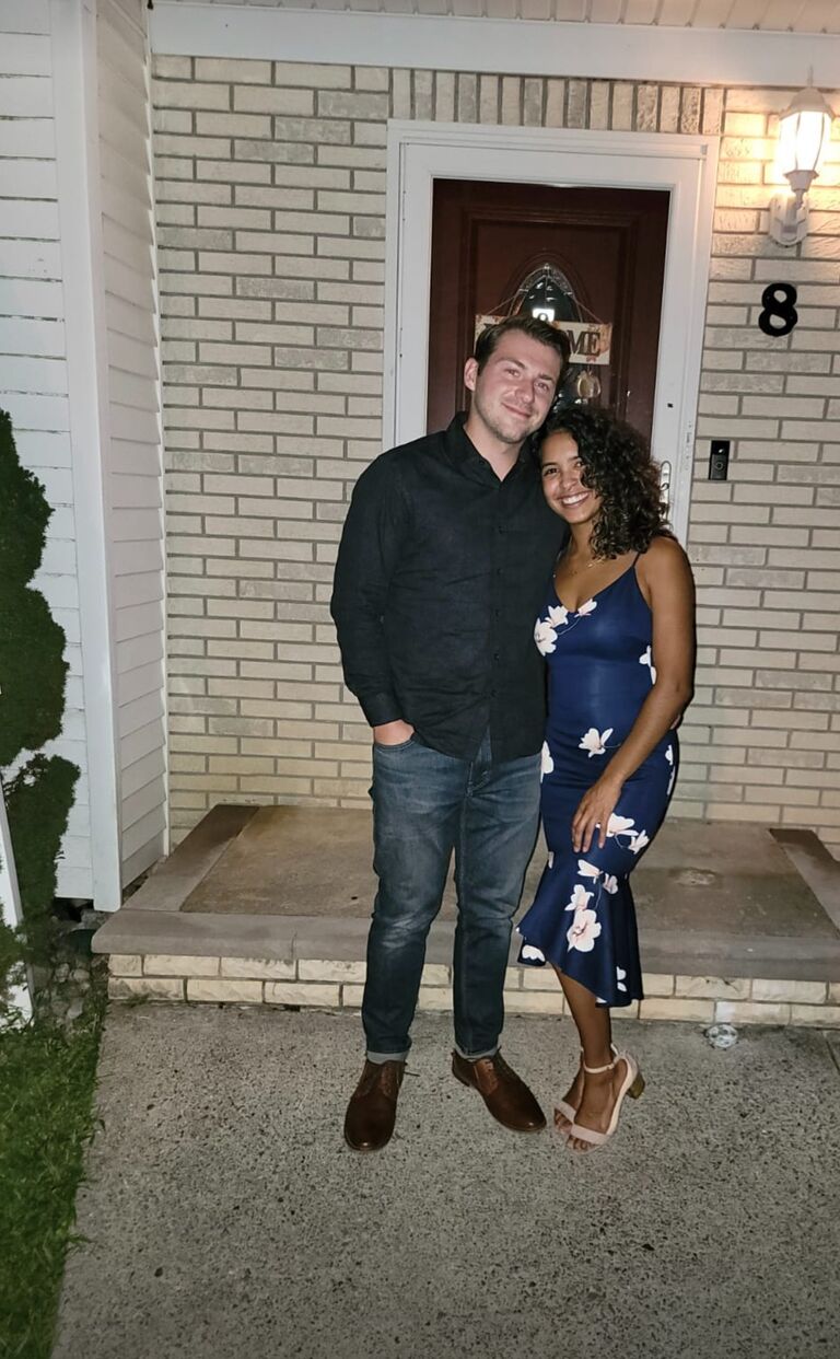 Our first anniversary at our own place!