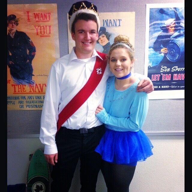 Being Miss Spirit Queen, Kelsey got Nick to dress up for spirit days in high school and that's when she knew she found her Prince Charming.