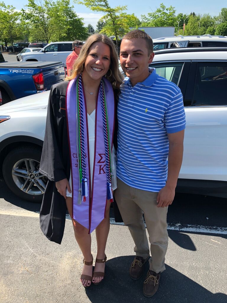 We continued dating throughout my senior year and before I knew it, I graduated and jumped into the real world. 
