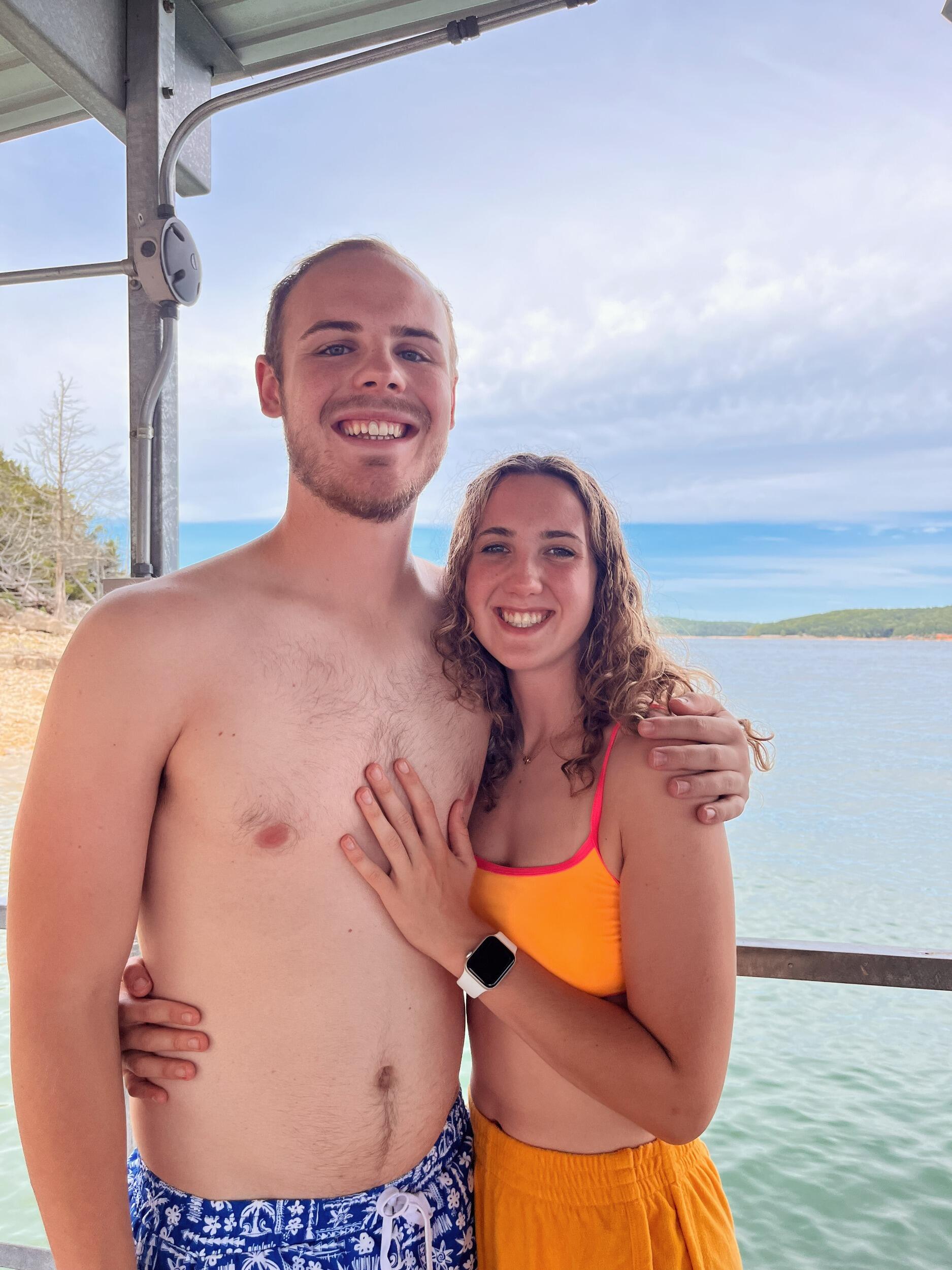 Although apart for a few weeks, we enjoyed our summer with a family trip to the lake!