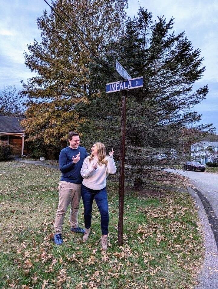 Alex and Jess grew up on the same street, Impala Drive. We often played football and other games with the neighborhood kids. Alex used to drive Jess to high school. We were close friends and continued to make time for each other on holiday breaks when Jess came home from college. 
On March 3rd, 2017, we decided to make it official and started dating.