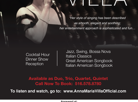 Anna Maria Villa, Italian & Jazz Singer - Jazz Band - Patchogue, NY - Hero Gallery 3