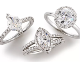 Three engagement rings