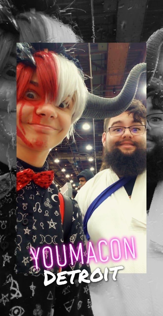 Anthony and Katelyn got the chance to go to Youmacon in Detroit!