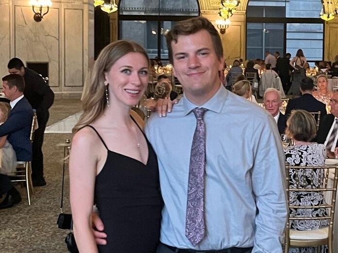 We celebrated 2 years together! We enjoyed many more adventures and it wasn't long before...