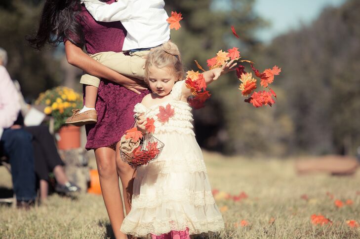 cream colored flower girl dresses