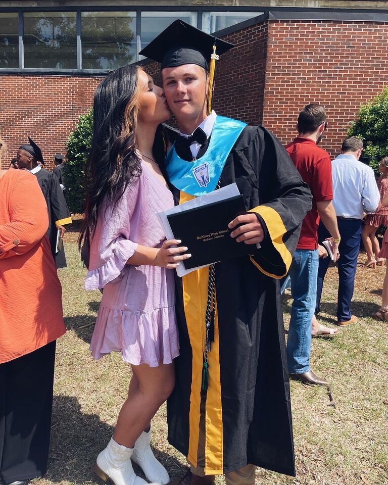 He graduated!