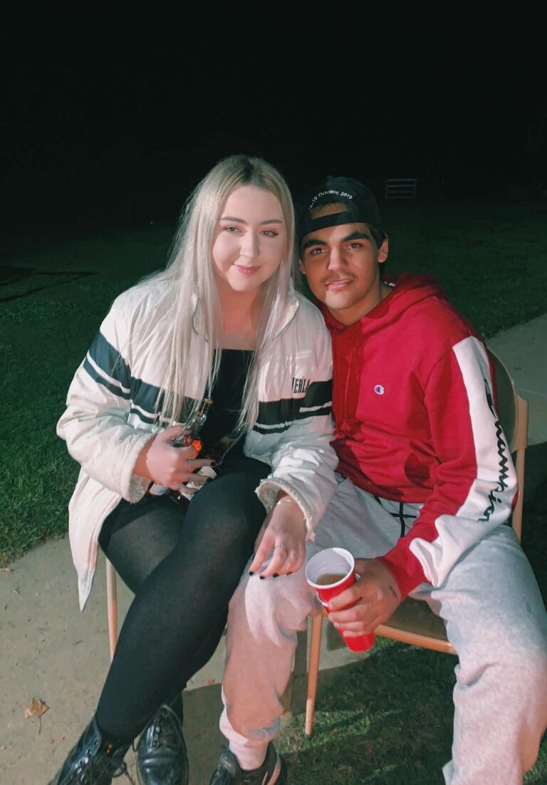 During their final year in high school, Amelia and Reggie shared their first kiss on the 7th of February, 2020. 