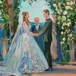 Live event, wedding painting by  Vesna, profile image