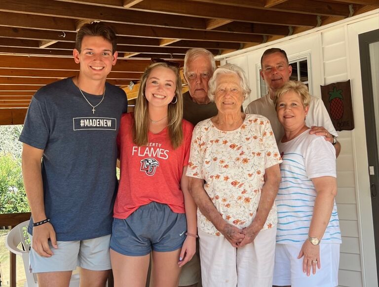 Andrew's First Time Meeting Kathryn's Grandparents!